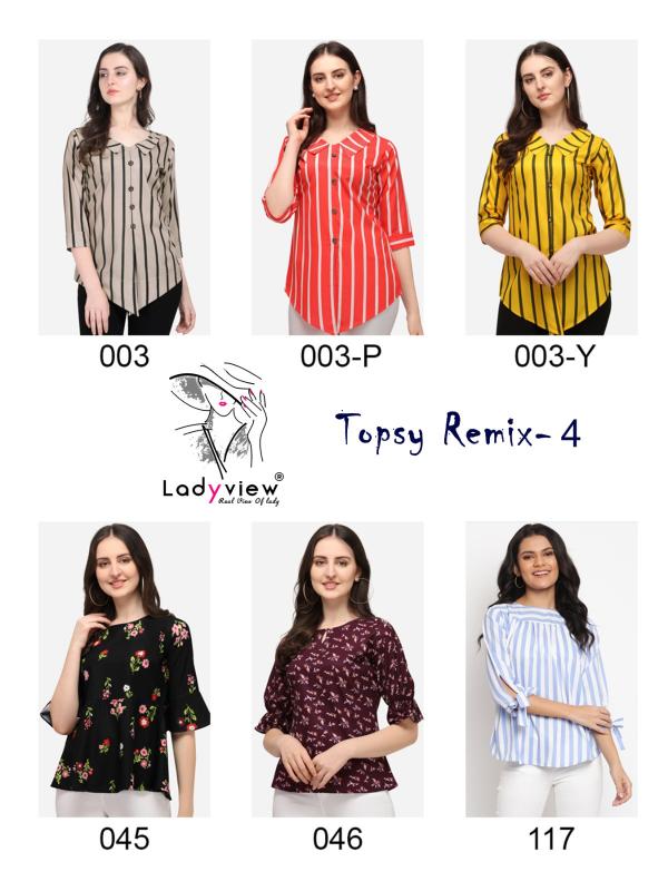 Ladyview Topsy Remix 4 Fancy Western Ladies Top Collection